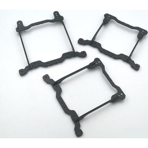 3Sets Tamiya Mini 4WD 1.5mm Carbon Fiber Reinforcing Plate S2 AR MA MS FMA SX SXX Chassis Front Bracket Stay Support Parts