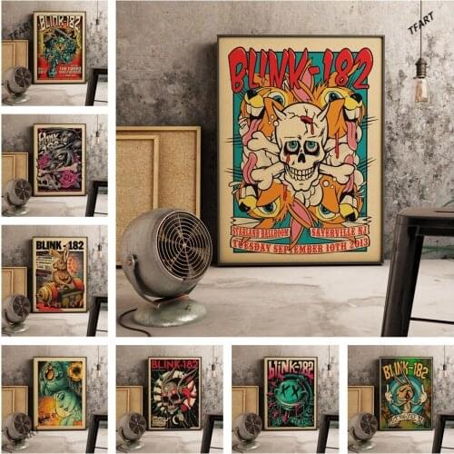 Full Diamond Embroidery Blink 182 Rock Band Europe and America Series Diamond Painting Diamond Inlaid DIY Room Decoration