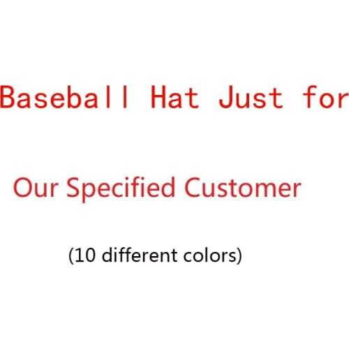 Baseball Hats for 10 different colors