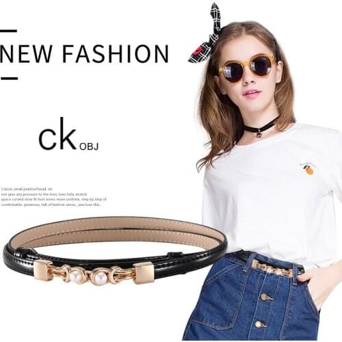 CKobj Ladies Belt Ladies High Quality Business Leather Cowhide Belt Ladies Luxury Pin Buckle Vintage Jeans Free Shipping