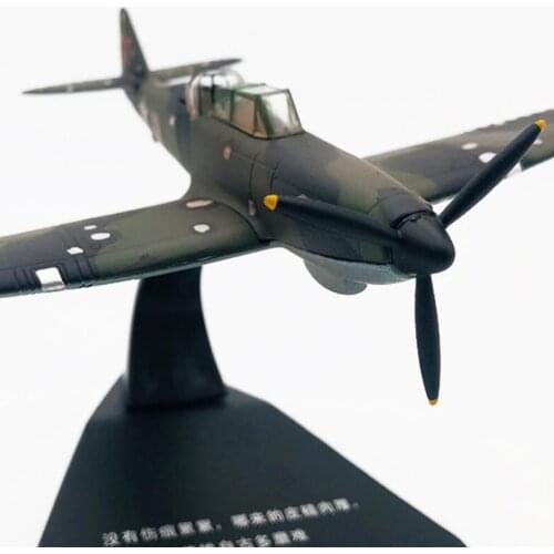 II Airforce Plane IL-2 Attacker Aircraft 1/76 Diecast Alloy Models