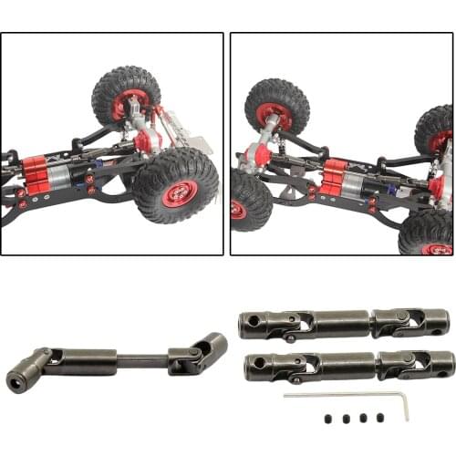 Drive Shaft Dogbone for WPL D12 1:10 RC Truck Accessory Titanium