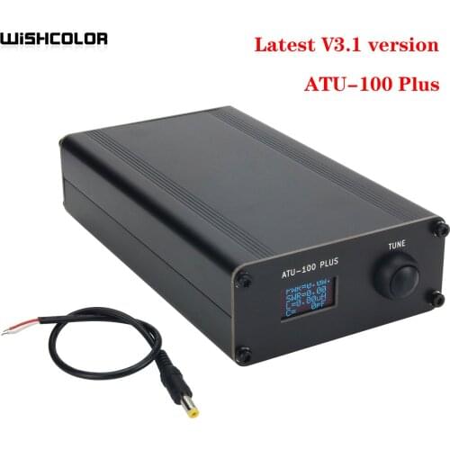 New ATU 100 Tuner PLUS Upgraded 100W Open Source Shortwave Automatic Antenna Tuner For 10-100W Shortwave Radio Stations