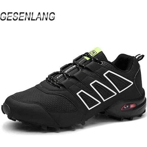 2020 Mens Trail Running Shoes Comfortable Breathable Nonslip Durable Outdoor Sports Walking Casual Big Size Wedge Male Sneakers
