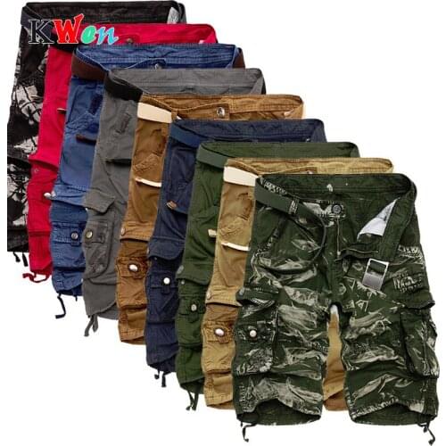 Board Shorts Men Cool Camouflage Summer Hot Sale Cotton Casual Men Short Pants Brand Clothing Comfortable Camo Men Cargo Shorts
