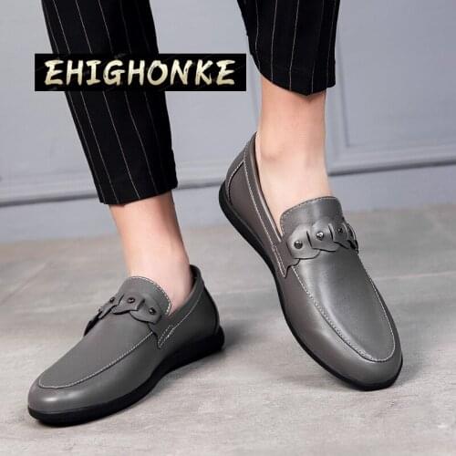 2021 new mens PU classic foot daily casual shoes comfortable and lightweight popular classic high-quality mens shoes hot sale