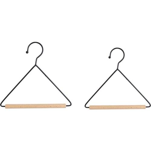 2-Piece Set Multi-Function Hanger Paper Rack Hardware Towel Bar Rag Scarf Hanging Bathroom Kitchen Accessories