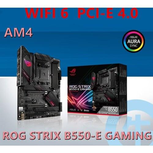 NEW For ASUS ROG STRIX B550-E GAMING WIFI 6 Motherboard Socket AM4 For AMD B550M B550 Original Desktop PCI-E 4.0 m.2 Mainboard