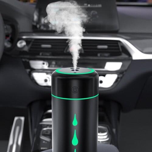 New Car Air Humidifier Starry Sky Light Ambient Light Atomization Diffuser Essential Oil MiNi Luminous Body With USB Interface