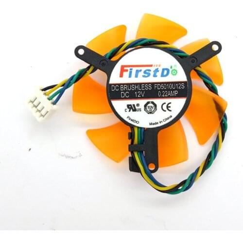 New Original FD5010U12S DC12V 0.22AMP Diameter 45MM Pitch 39MM for ZOTAC Graphics card cooling fan