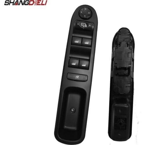 New Front Left Window Lifter Switch Power Window Control Switch 6554.QG for Peugeot 207 Citroen