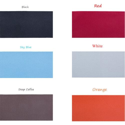 10x20cm Self Adhesive Stick-on No Ironing Sofa Repairing Leather PU Fabric Stickers Patches Scrapbook Fabric Badges Applique D