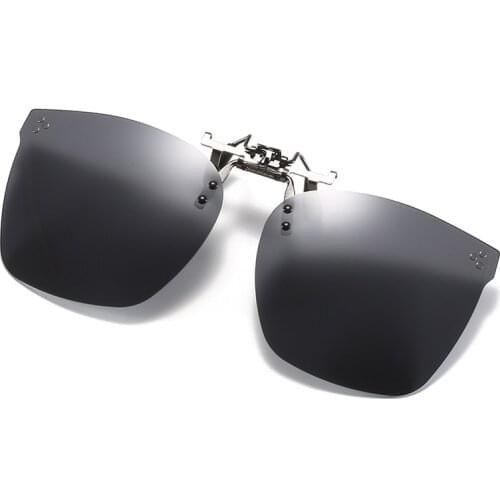 Cycling Sunglasses Polarized Clips Fashionable Frameless Sunglasses For Male And Female Drivers Driving Up To 180 Degrees Sports