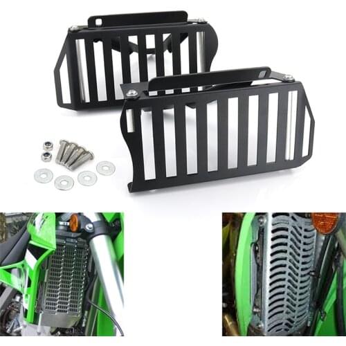 Radiator Protector Guard Oil Cooler Grill Cover Fit For Kawasaki KLX250S/SF 2009 2010 2011 2012 2013 2014 2015 KLX 250S KLX 250