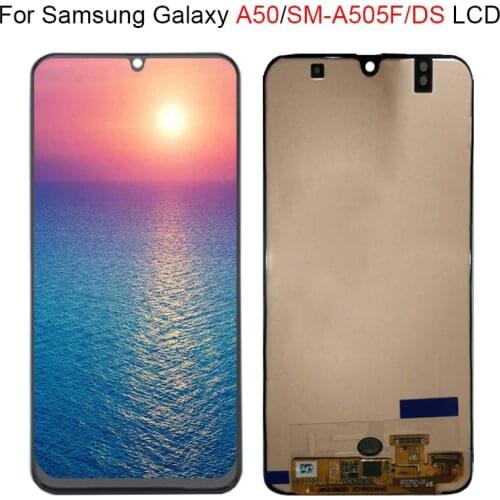 For Samsung galaxy A50 A505F/DS LCD A505F A505FD A505A LCD Display Touch Screen Digitizer Assembly For Samsung A50 lcd