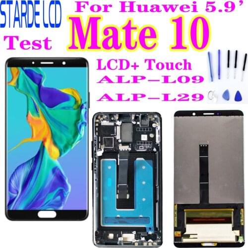 For Huawei Mate 10 LCD Display Touch Screen Digitizer Assembly For Huawei Mate 10 LCD Mate10 ALP L09 L29 Screen Replacement