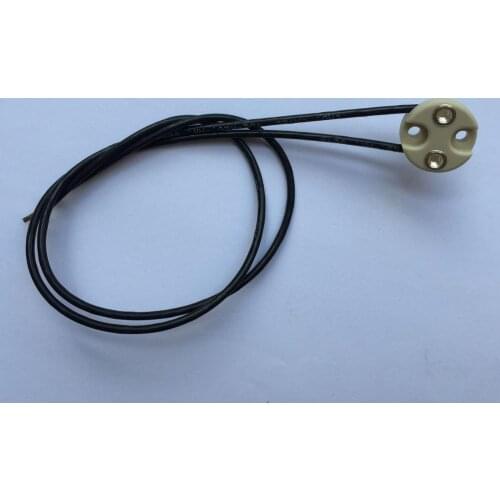 New Original BW 830 lampholder halogen bulb socket,830 lamp holder black wire,BW830