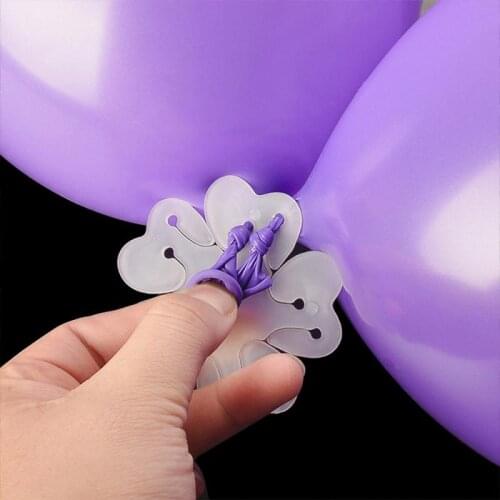 5 In 1 Balloon Accessories Balloons Clip Ballon Buttons Wedding/Birthday/Christmas Party Decoration Foil Balloons Sealing Clamp