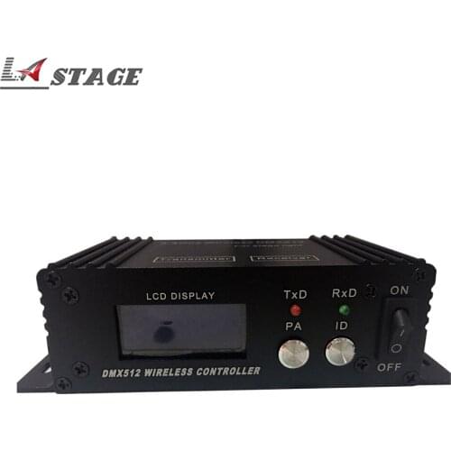 Free shipping Wireless DMX 512 Receiver/Transmitter Controller 2.4G wireless DMX512 Lighting Controller DMX512
