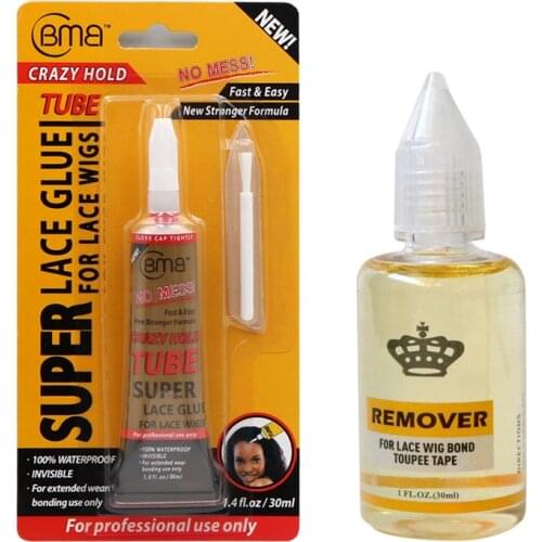BMB Super Lace Glue And Tape Hair Remover For Lace Wig, Toupee Remover Hair