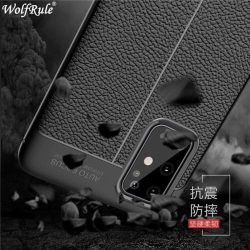 Case For Samsung Galaxy S20 Plus Phone Cover Shockproof Luxury Leather Soft TPU Case For Samsung S20 Plus Case S20 Plus Funda