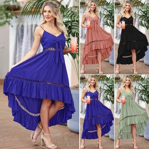 DAILOU Summer Chiffon Dresses