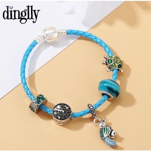 Кожаные браслеты Dinglly China At AliExpress