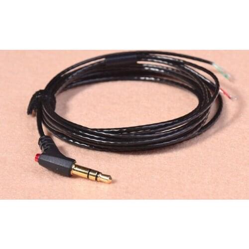 Diy earphone wire Silver plated fever headphone cable 10pcs