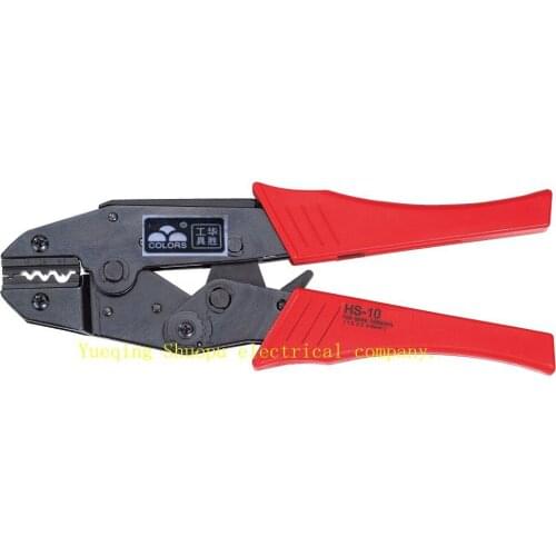 HS-10 EUROP STYLE ratchet crimping plier 1.5-6.0mm2 hand tools