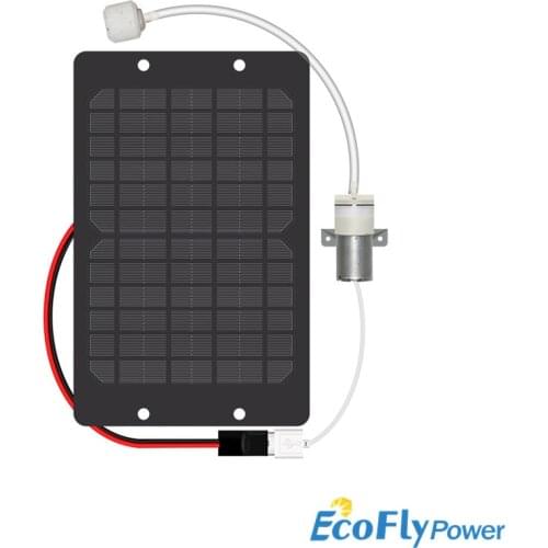 Solar Oxygen Pump/Solar Powered Oxygenator Water Oxygen Pump Pond Aerator Aquarium Air Pump Solar Panel Water Pump Garden Decor