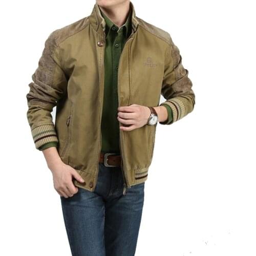 Brand Clothing Winter Jacket Men Casual Fashion Military Mens Coat Stand Collar Warm Jacket Men Windbreaker Jaqueta Masculina