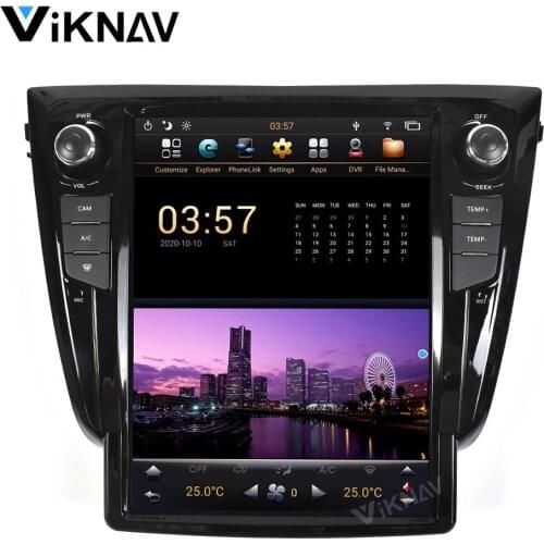 Android Car Radio for Nissan X-Trail 2013-2020 Vertical Screen Multimedia Player Head Unit
