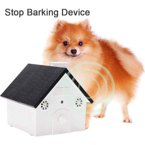 Outdoor Ultrasonic Bark Arrester Anti Barking Device Anti Bark Control Device Ultrasonic Bark Arrester Waterproof Dog Repeller