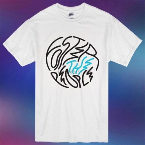 New Foster The People Famous Indie Pop Band Logo Mens White T-Shirt Size S-3XL