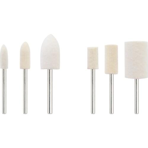 Polishing Tools Cylindrical diamond grinding head wool