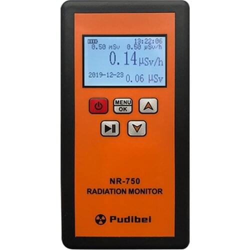 BR-9B Handheld Portable Digital Display Nuclear Field Radiation dosimeter Detector Geiger Counter Type Dosimeter Marble Tester