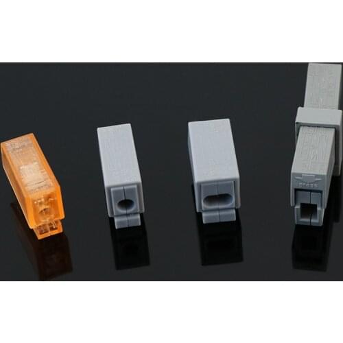 Wire Connector 25/30/50 Pieces Mini Quick Connector Universal Compact Terminal Block Plug-in Electrical Wire Connectors