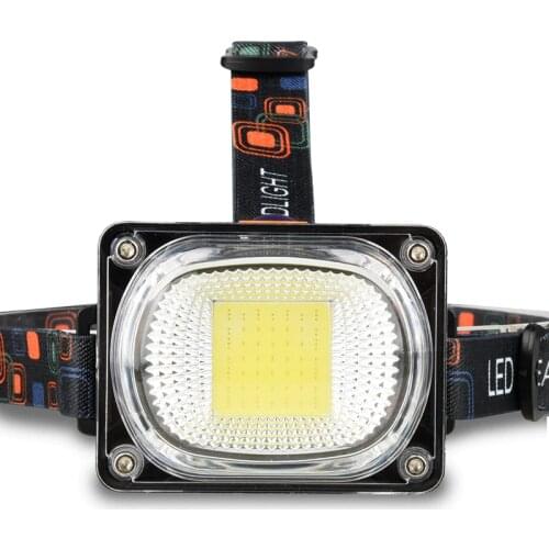 LED Headlamp Work Light Headlights USB Rechargeable Portable Mini Flashlight COB LED Head Lamps Waterproof For Fishing Outdoor