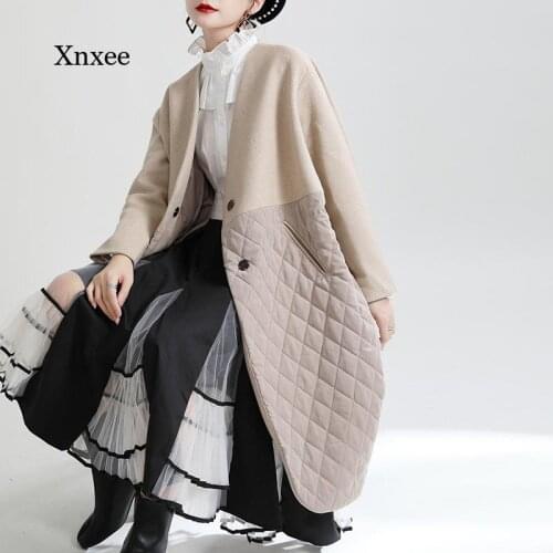 Женские стеганые пальто Xnxee China At AliExpress