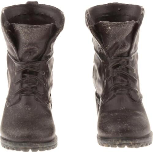 1/6th Scale Scarlet Witch Women Boots Shoes Brown Crude Fit for 12" Female Soldier Action Figure Toy