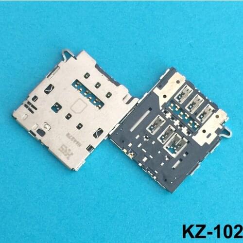 10PCS for Samsung Galaxy A6 2018/A6 plus 2018 SIM Card Slot Reader Micro SD Card Connector Socket Holder Tray Repair Part