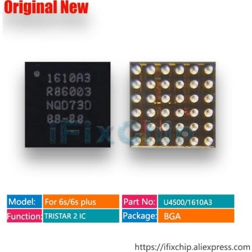 5-10pcs/Lot New Original 1610A3 IC for iphone 6S/6S plus/6Splus U4500 U2/USB IC USB Charger/Charging/TRISTAR 2 IC 36pins