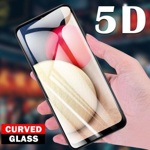 5D Curved Edge Toughened Protective Film Full Cover Tempered Glass Screen Protector For Samsung Galaxy A02s A42 5G F41