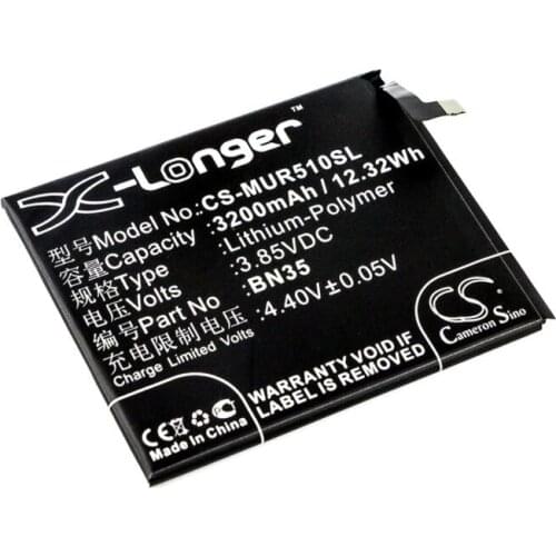 Cameron sino 3200mah battery for REDMI 5 BN35 for XIAOMI Redmi 5 BN35 Mobile, SmartPhone Battery