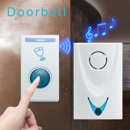 Wireless Doorbell Portable 100M 32 Melody Music Wireless Digital Door Bell Sound Music Chime For Homes Offices Hotels