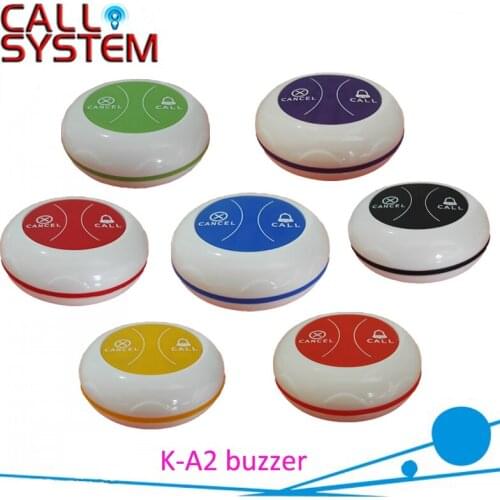 Wireless Service Bell System Customer Number Table Buzzer K-A2 with Signal Repeater K-R