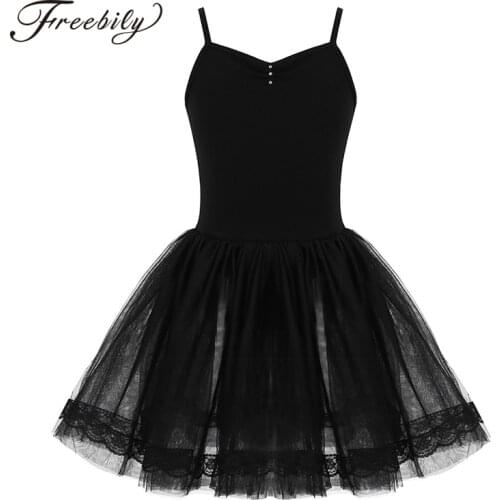 Kids ballroom dance competition dresses Pinched Front with Rhinestone Ballet Tutu Dress Ballerina Gymnastics Leotard for Girls