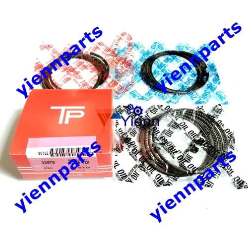 For Mitsubishi 4D56T-DI 4D56U Piston Ring Set 1000A407 L200 16Valves Direct injection Engine Parts