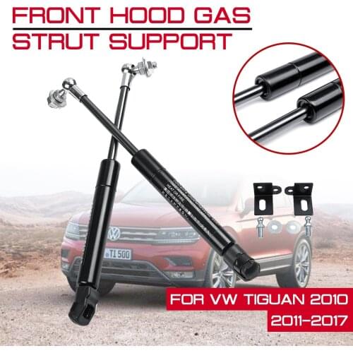 For Volkswagen VW Tiguan 2010-2017 Front Engine Cover Refit Bonnet Hood Gas Shock Lift Strut Bars Support Rod