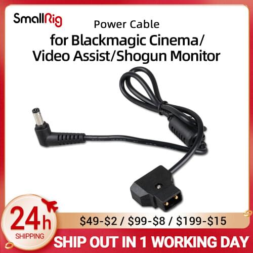 SmallRig Power Cable for Blackmagic Cinema Camera/ Video Assist/ Shogun Monitor 1819